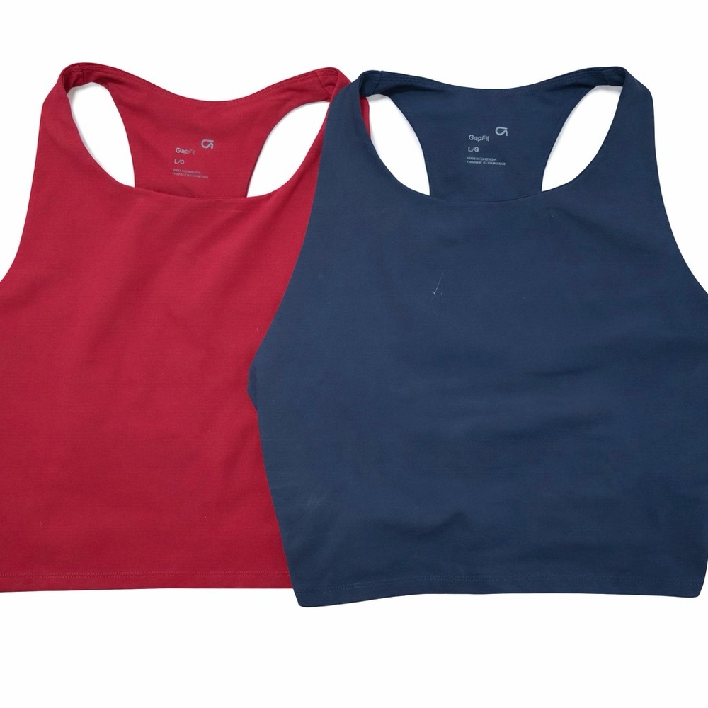 GAP Red and Blue Women's Tops